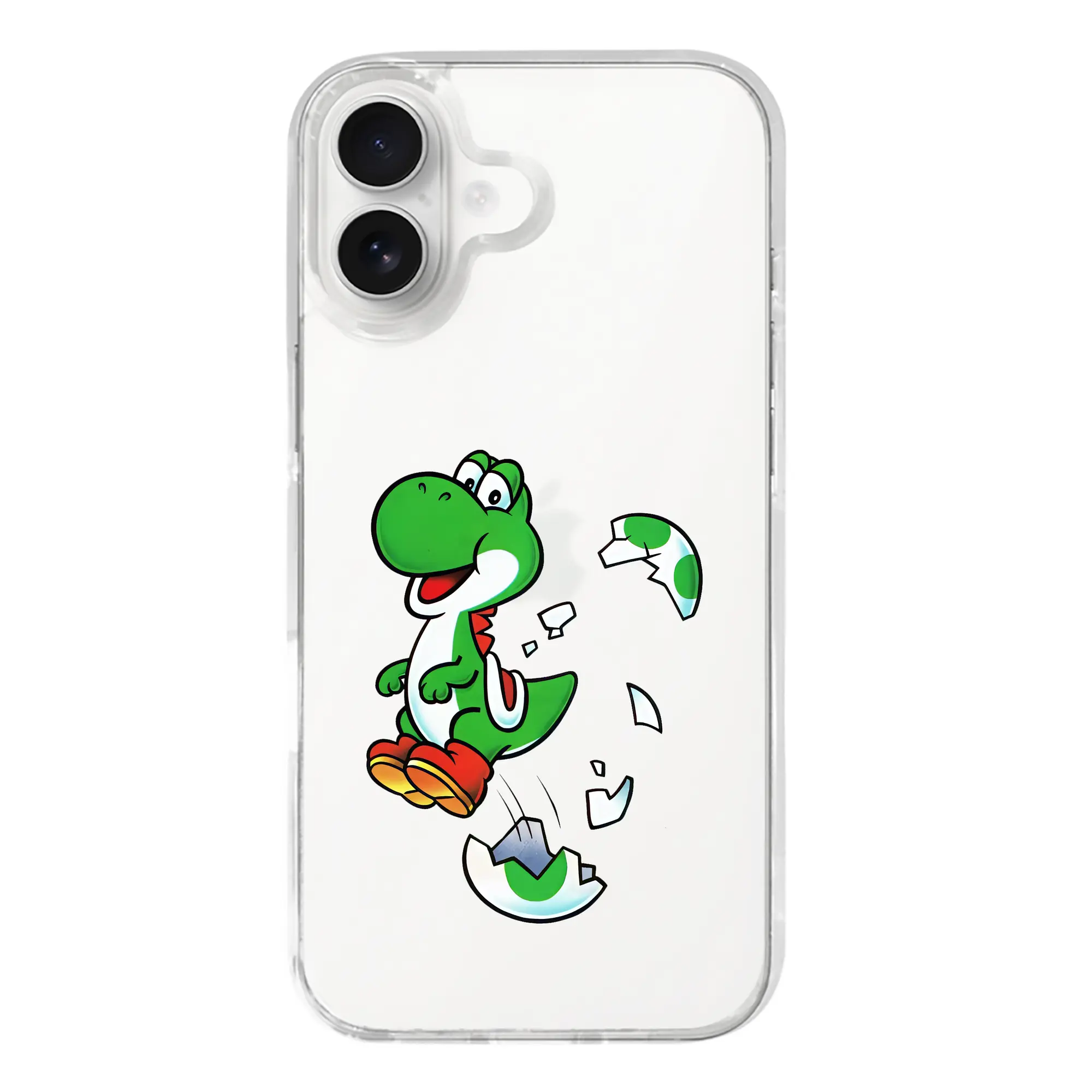 マリオ グッズ ヨッシー - iPhone 17シリーズ 透明スマホケース – 薄型・耐衝撃・精密フィット保護カバー